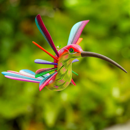 Bold Hummingbird - alebrije hummingbird - Art