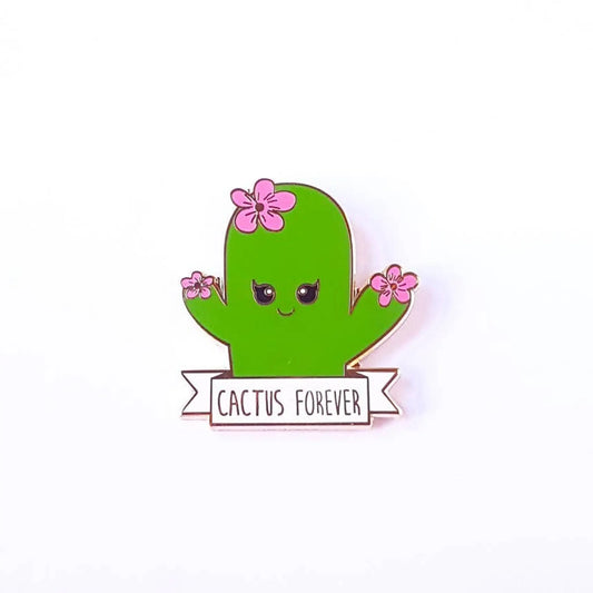 Cactus Forever - enamel pin - Pins