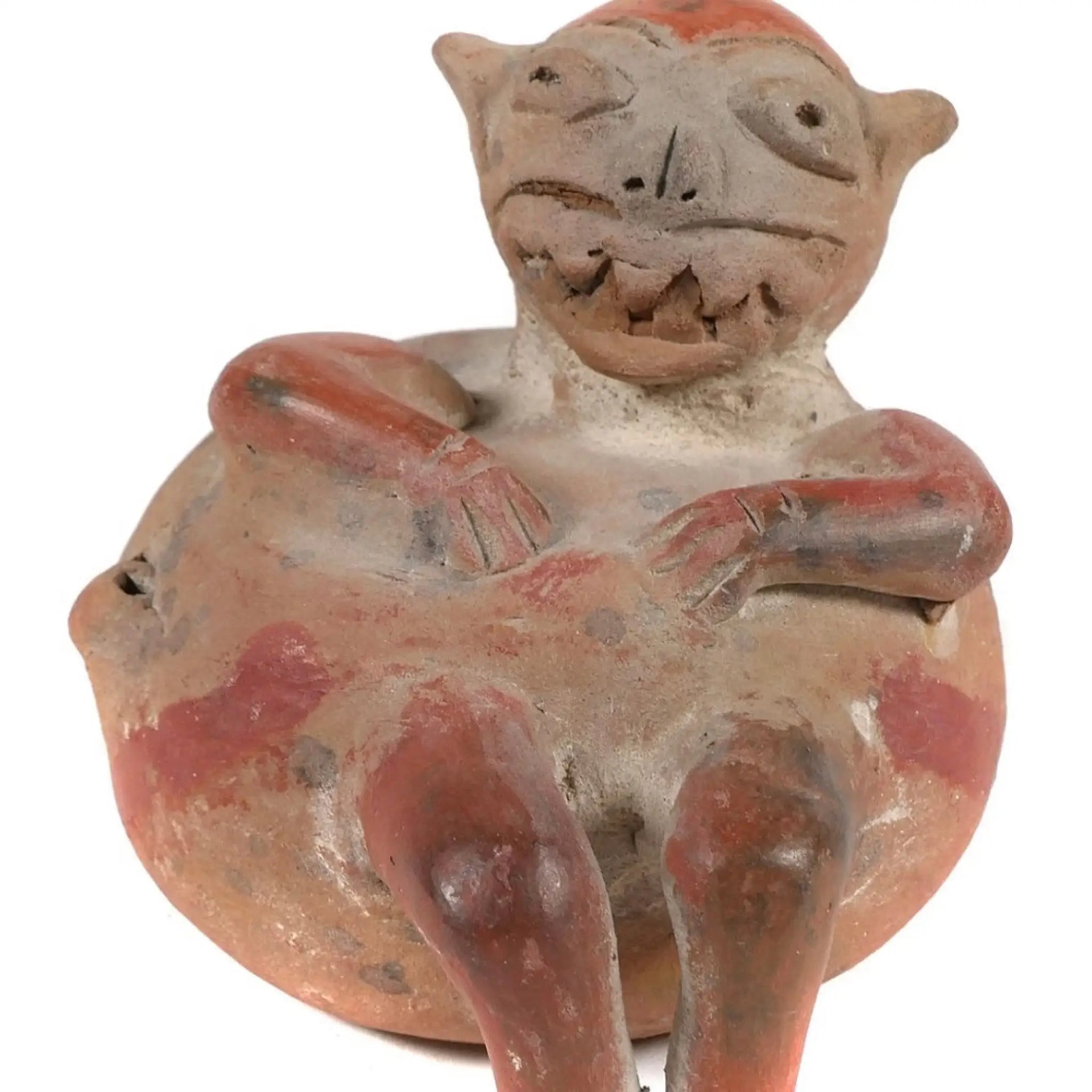 Cactus Affinity - Chancay Anthropomorphic Ocarina