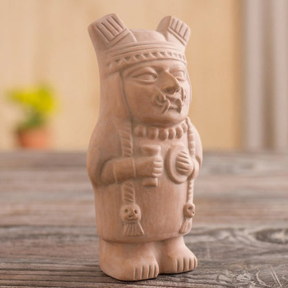 Cuchimilco Protector - archaeological ceramic sculpture