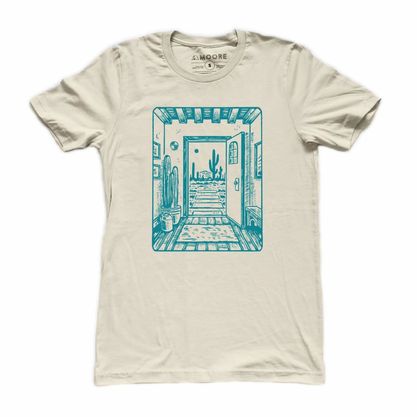 Desert Dwelling Tee-Natural - Clothes