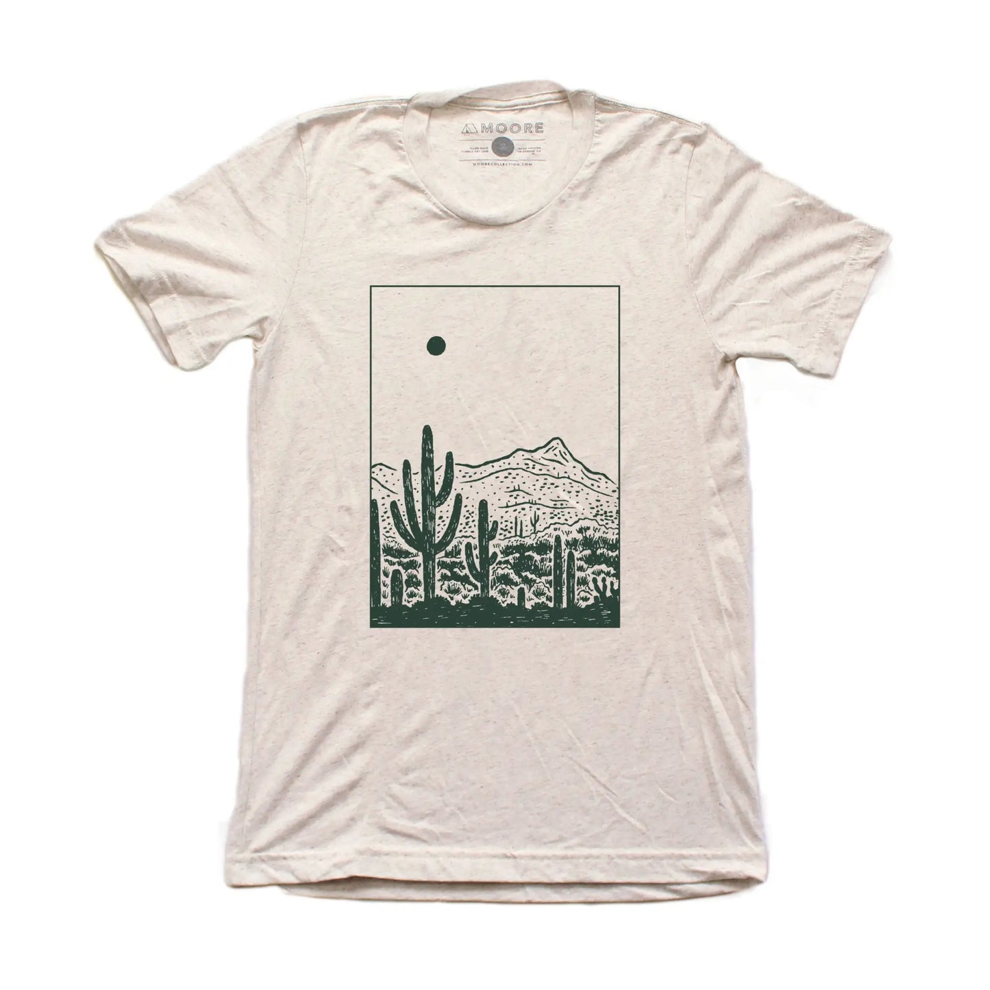 The Desert Tee-Oatmeal - Clothes