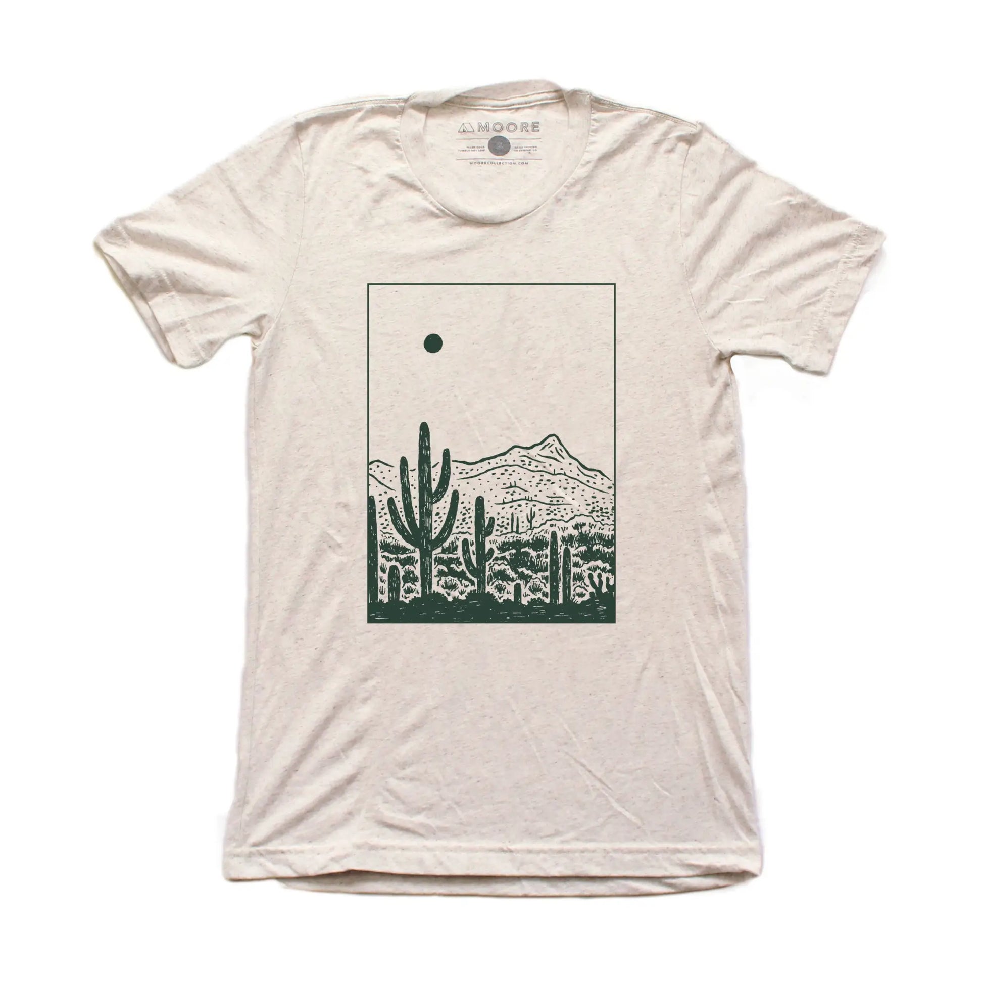 The Desert Tee-Oatmeal - Clothes