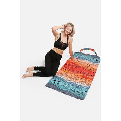 Desert Theme Print Beach Towel Tote Bag 2 In 1