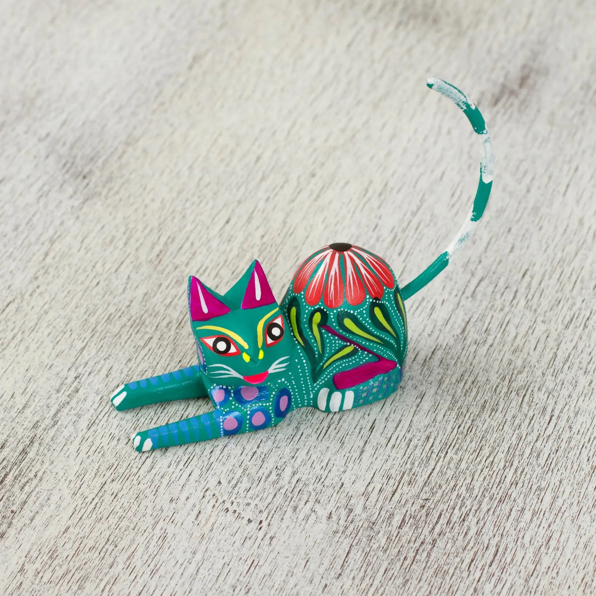 Excited Cat - alebrije cat - Art