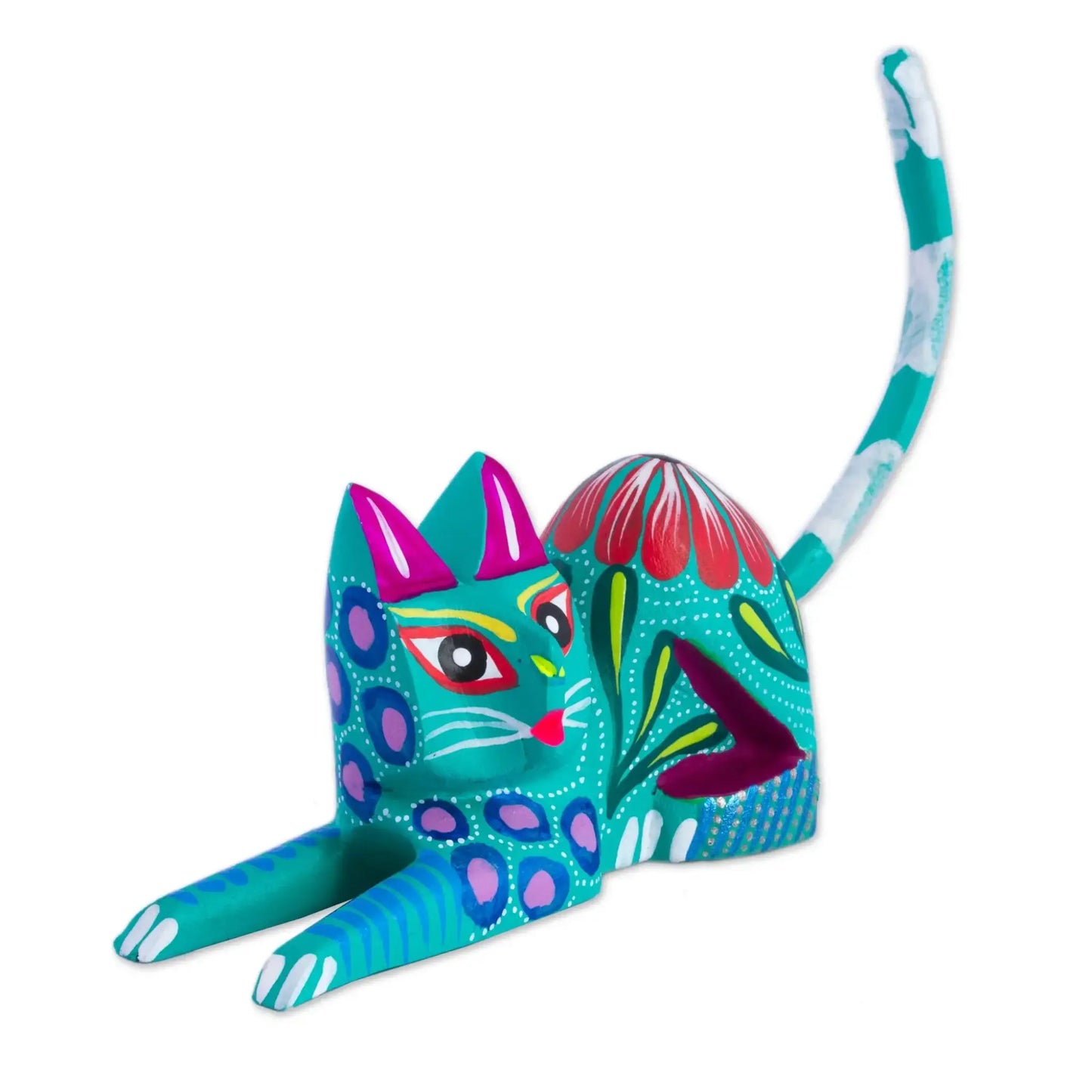 Excited Cat - alebrije cat - Art