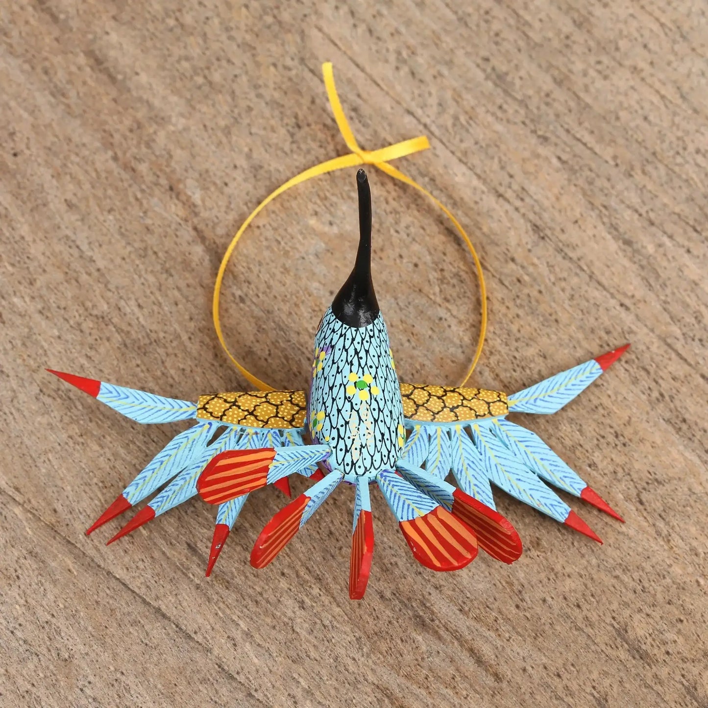 Hummingbird Song- alebrije hummingbird - Art