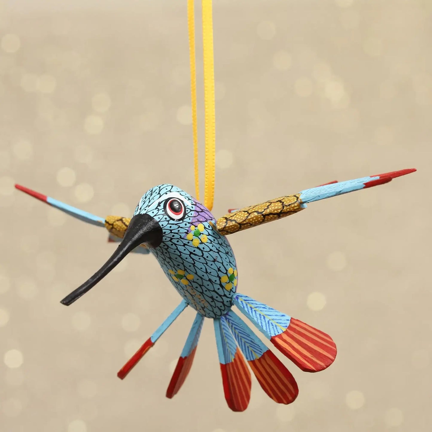 Hummingbird Song- alebrije hummingbird - Art