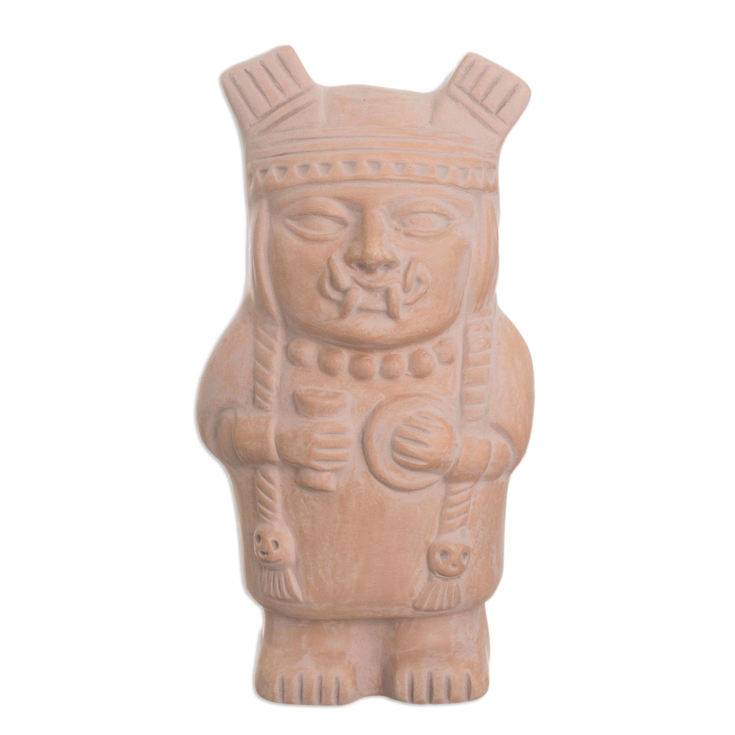Cuchimilco Protector - archaeological ceramic sculpture