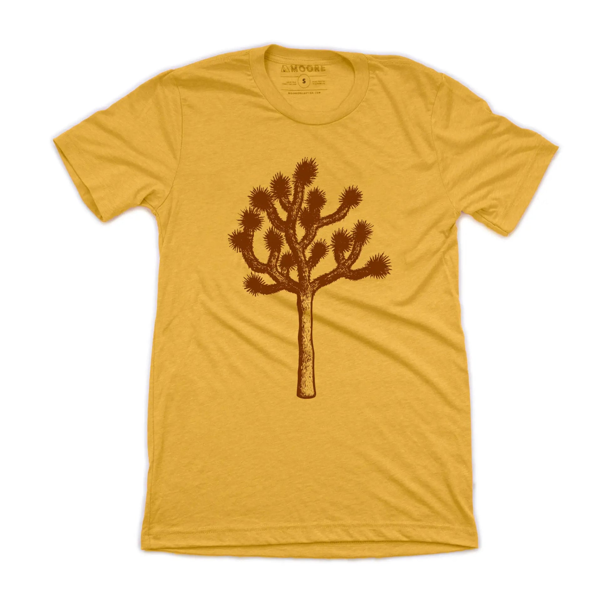 Joshua Tree Tee- Mustard - Clothes