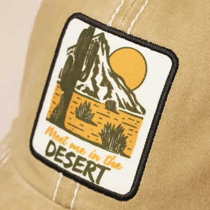 Meet Me In The Desert - mesh-back hat - Hats