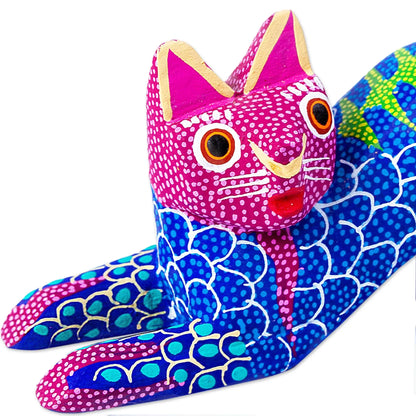 Oaxacan Cat - alebrije cat - Art