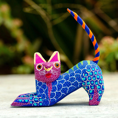 Oaxacan Cat - alebrije cat - Art