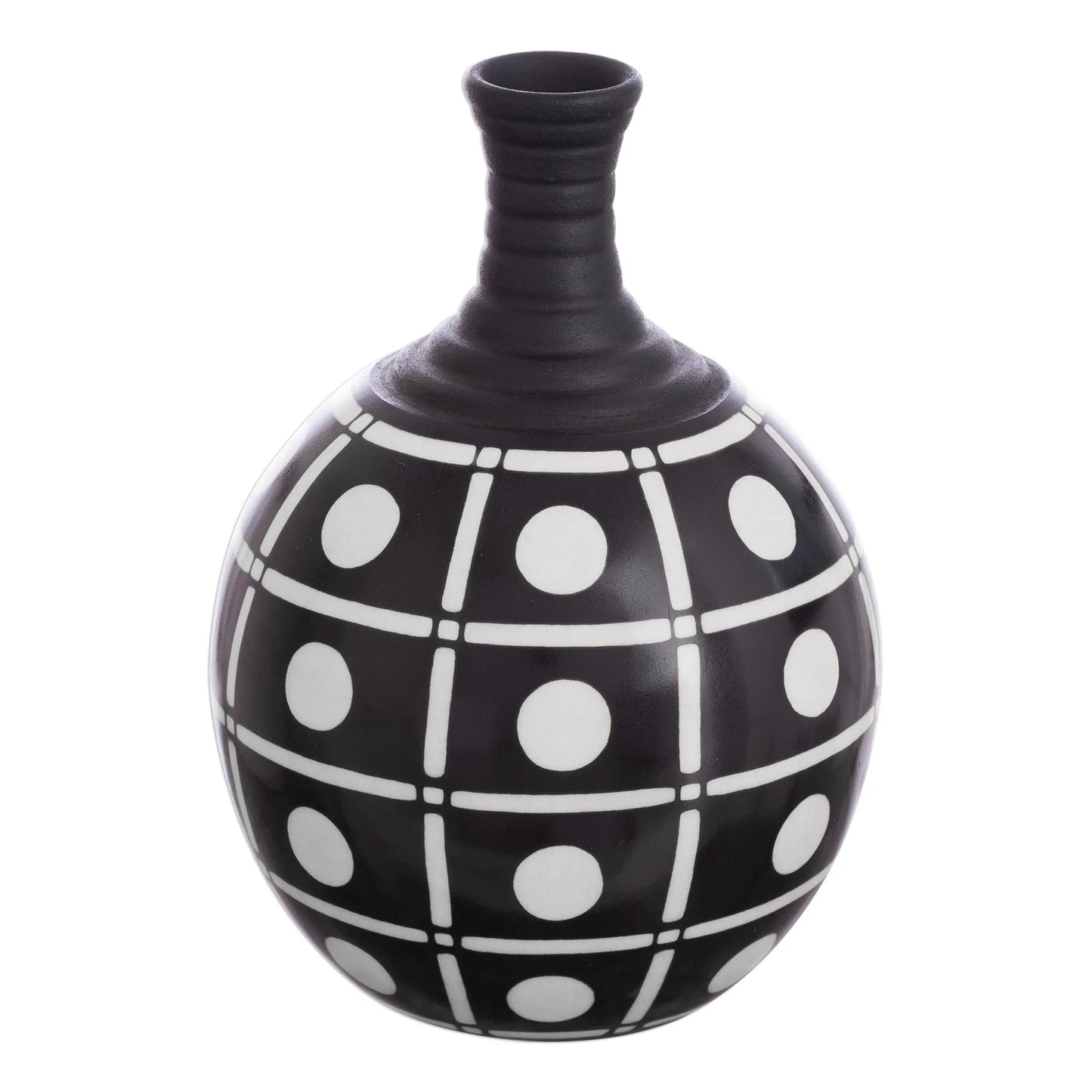 Chulucanas Squares - Ceramic Vase