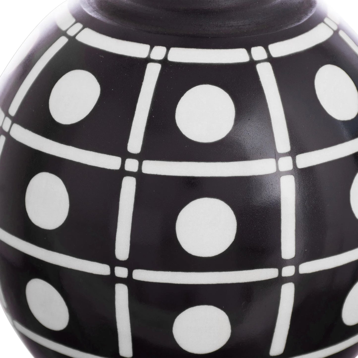 Chulucanas Squares - Ceramic Vase