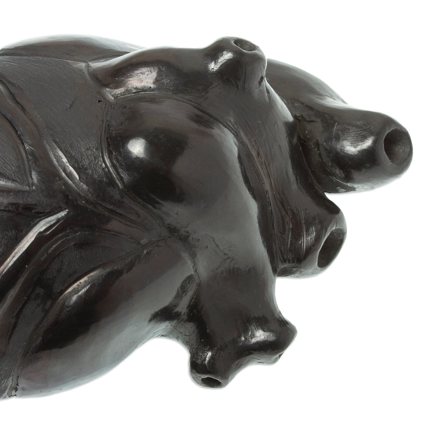 Whole Heart - Barro Negro Sculpture