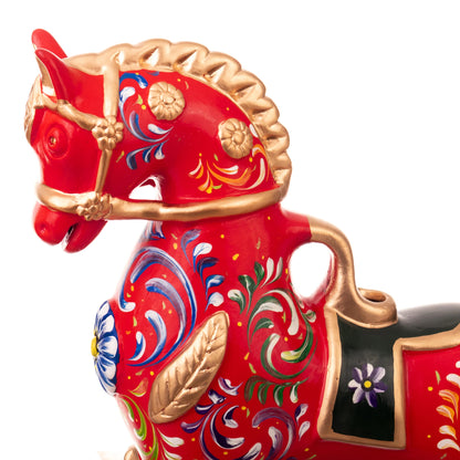 Red Horse of Pucara - Ceramic Sculpture