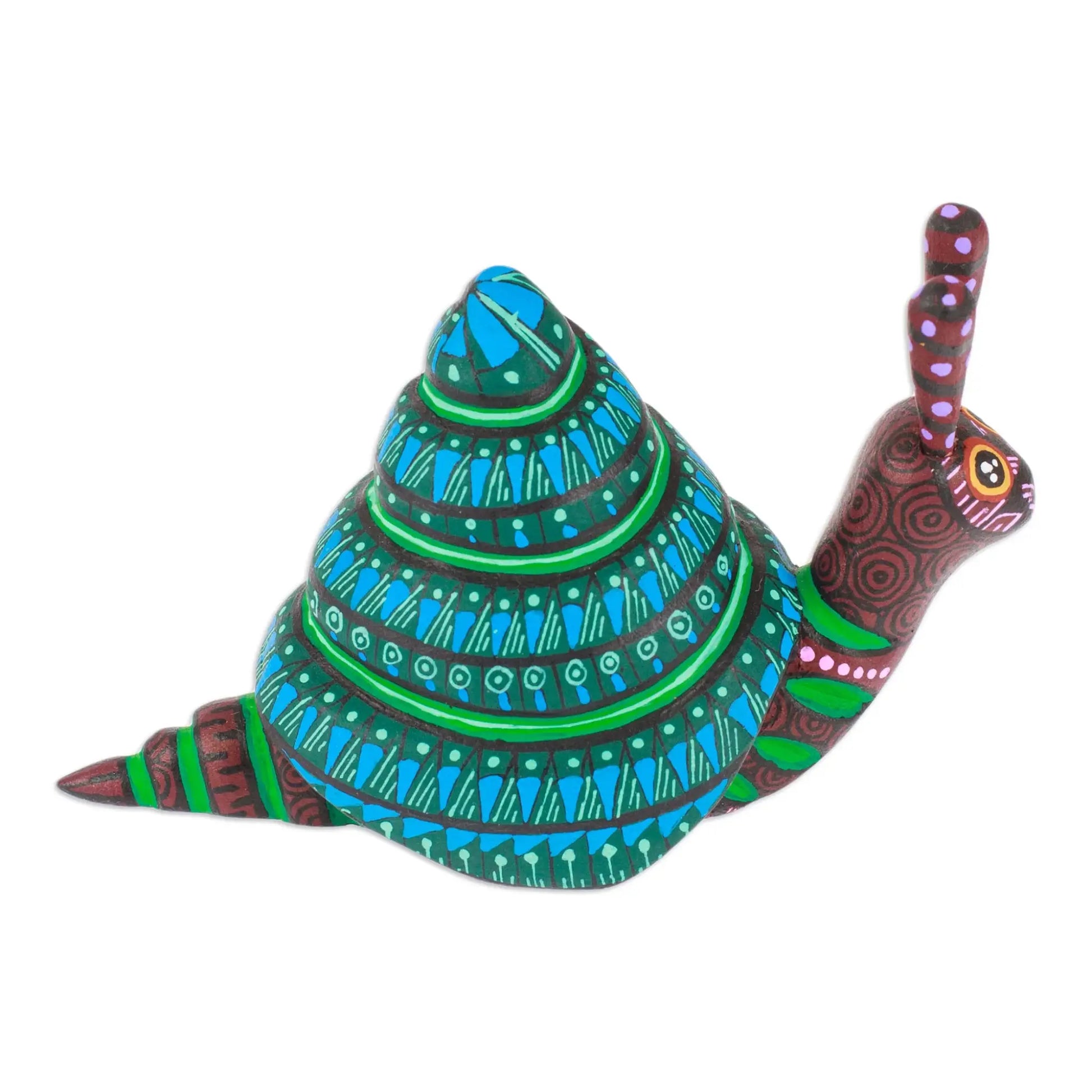 Purple Will - alebrije snail - Art