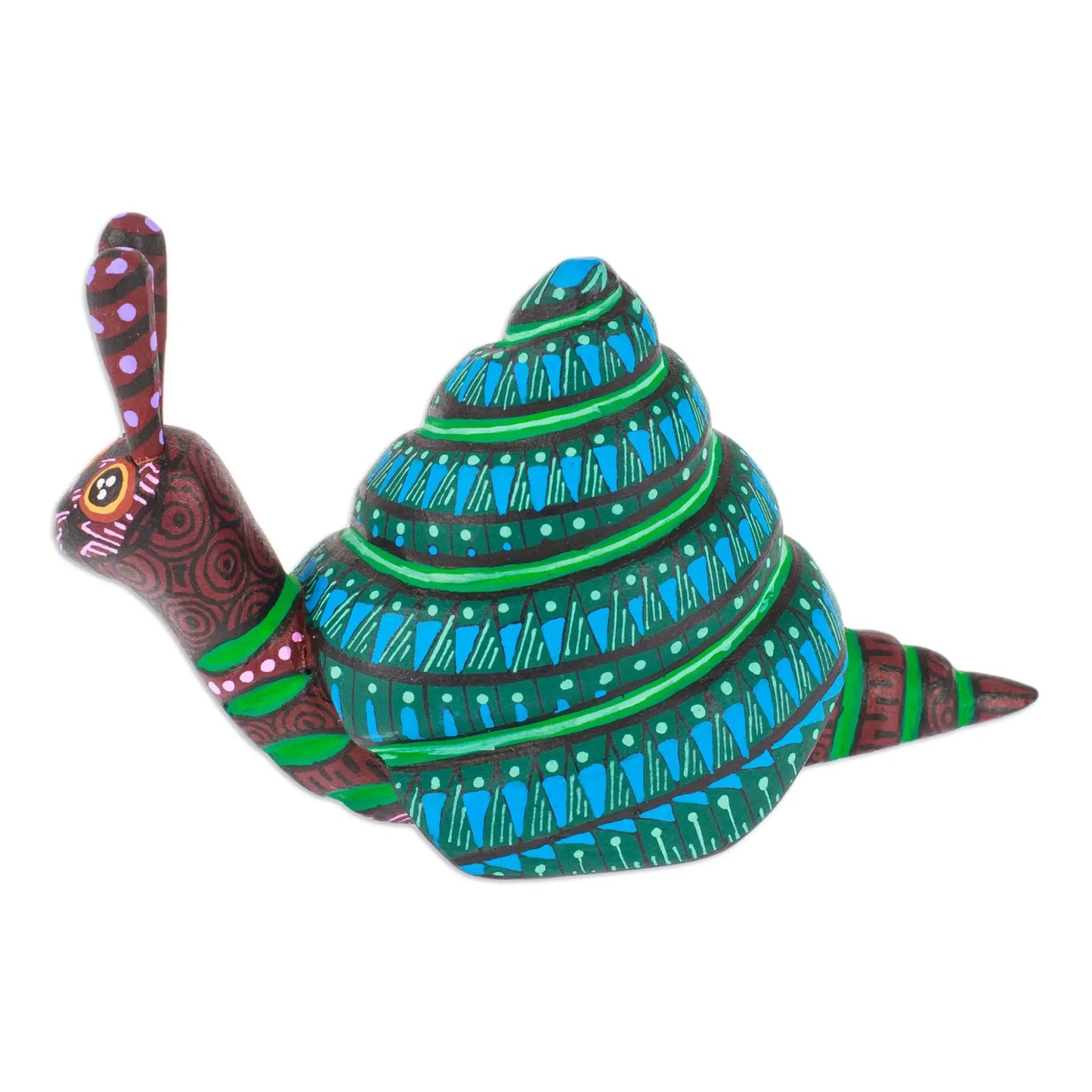 Purple Will - alebrije snail - Art