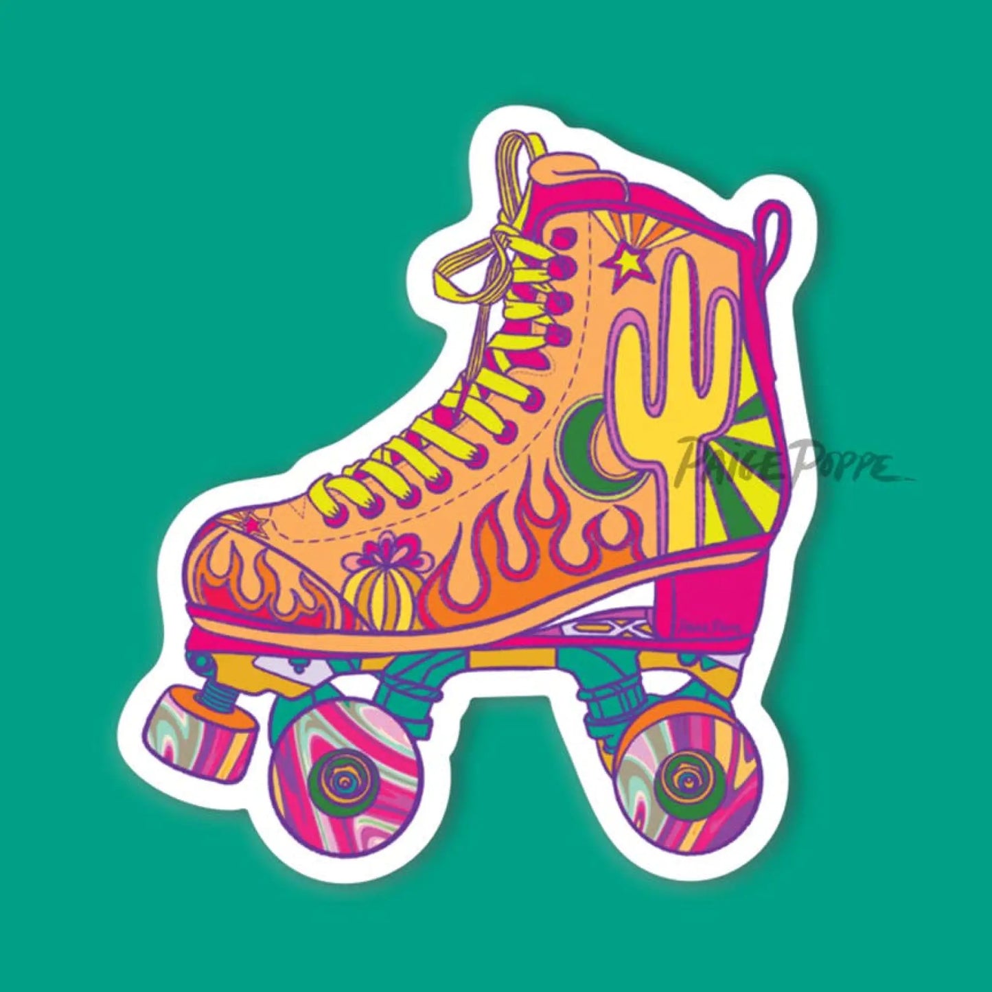 Roller Disco sticker - Sticker