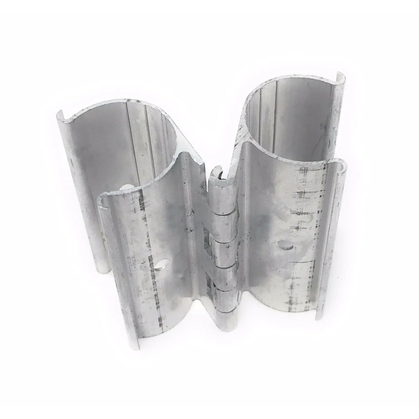 Aluminum Snap on Hinges for PVC pipes - 1