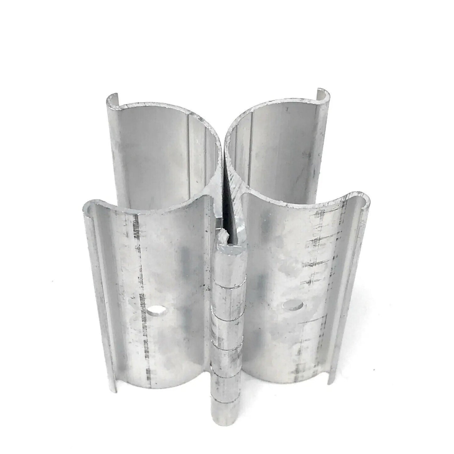 Aluminum Snap on Hinges for PVC pipes