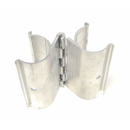 Aluminum Snap on Hinges for PVC pipes