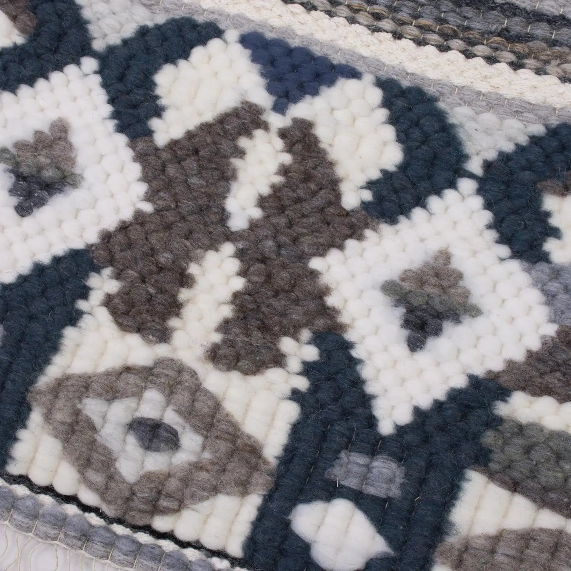 Andean Steps - Handwoven Wool Tapestry - Art