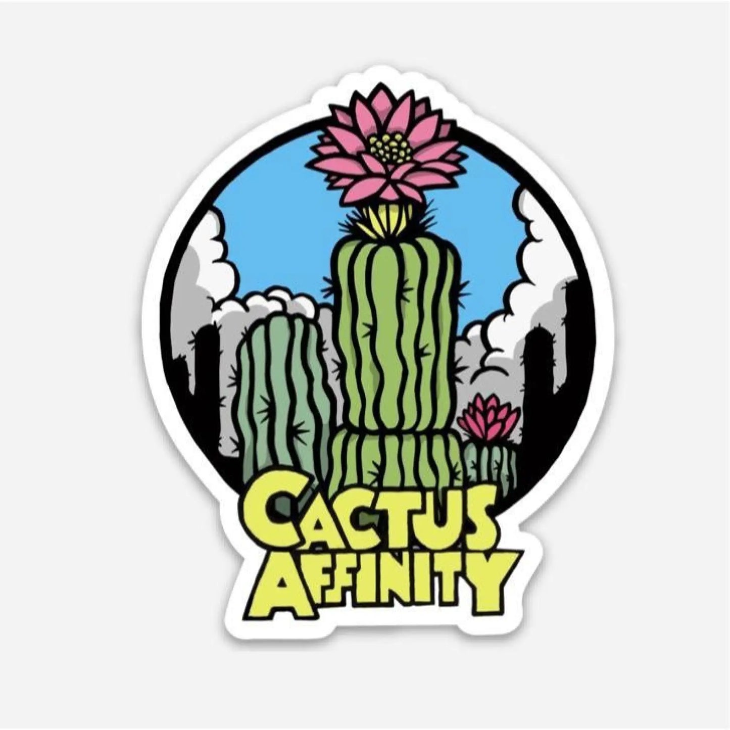 Cactus Affinity Logo Sticker - one 5 sticker