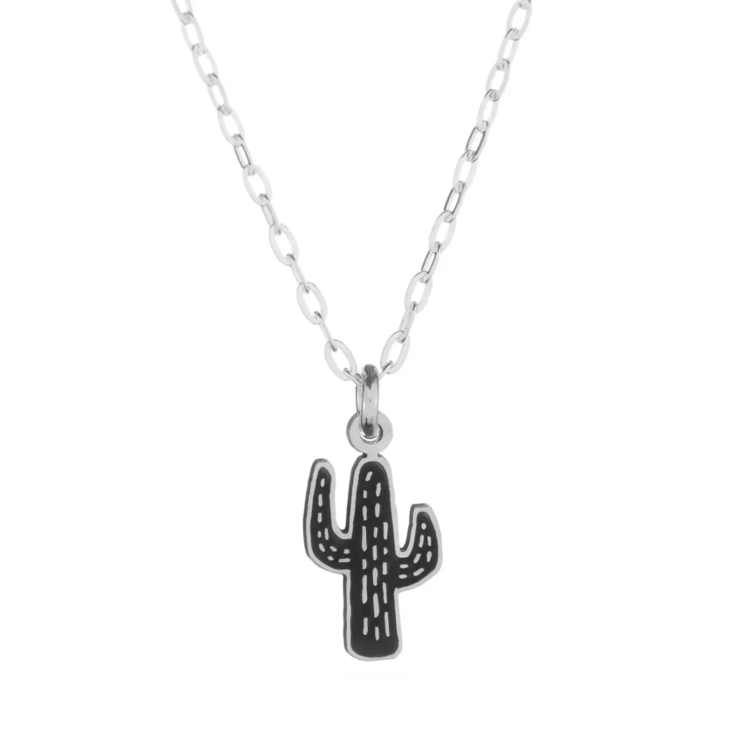 Cactus Tiny Necklace - Jewelry
