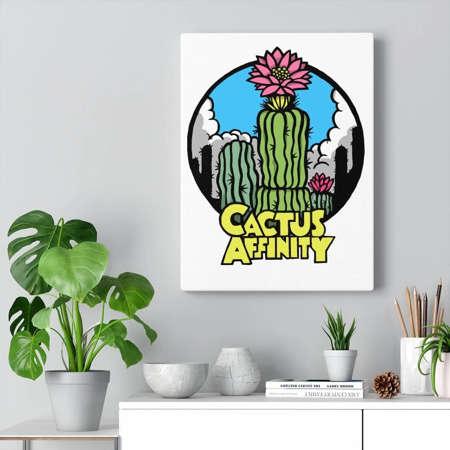 Canvas Gallery Wraps - Cactus Affinity Logo