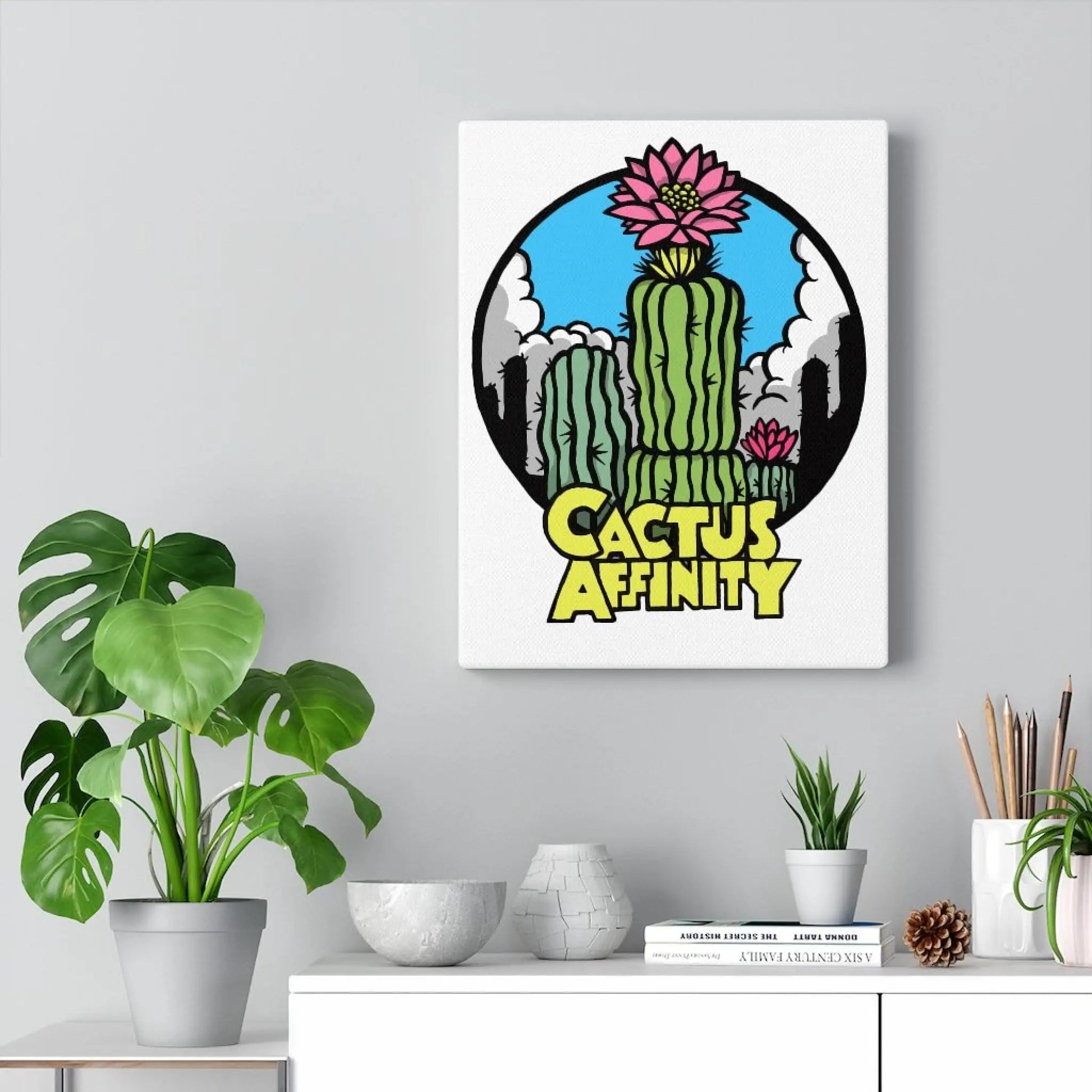 Canvas Gallery Wraps - Cactus Affinity Logo