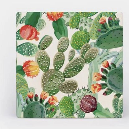 Ceramic Coasters - Cactus - one coaster - Coaster