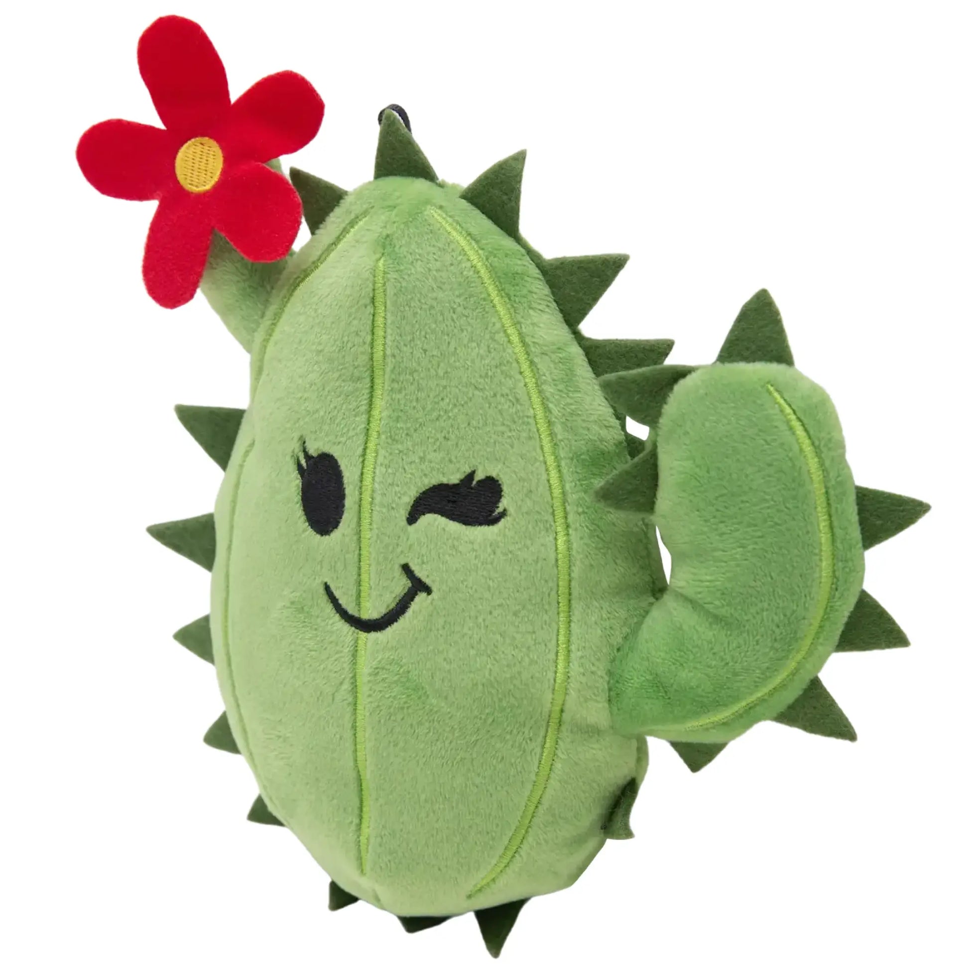 Cactus toy with sad cactus shop inside