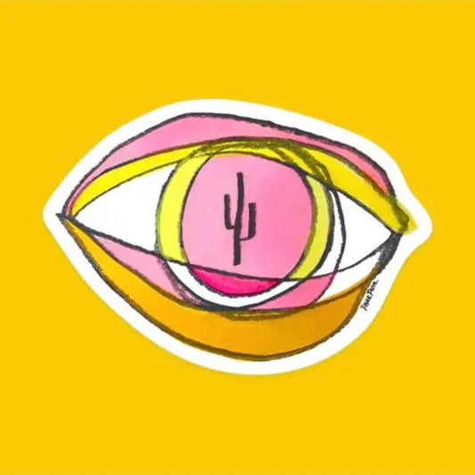 Eye Of The Desert Sticker