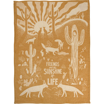 Friends Are The Sunshine Of Life dish towel - Towel