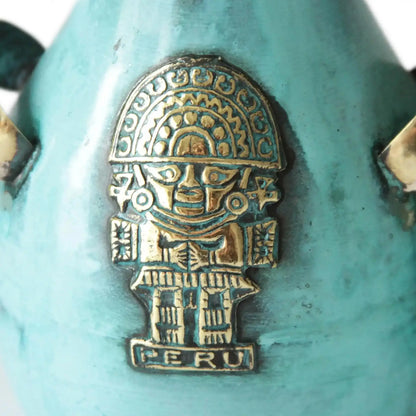 Inca Inheritance - Copper Bronze Vase (Set of 3) - Art