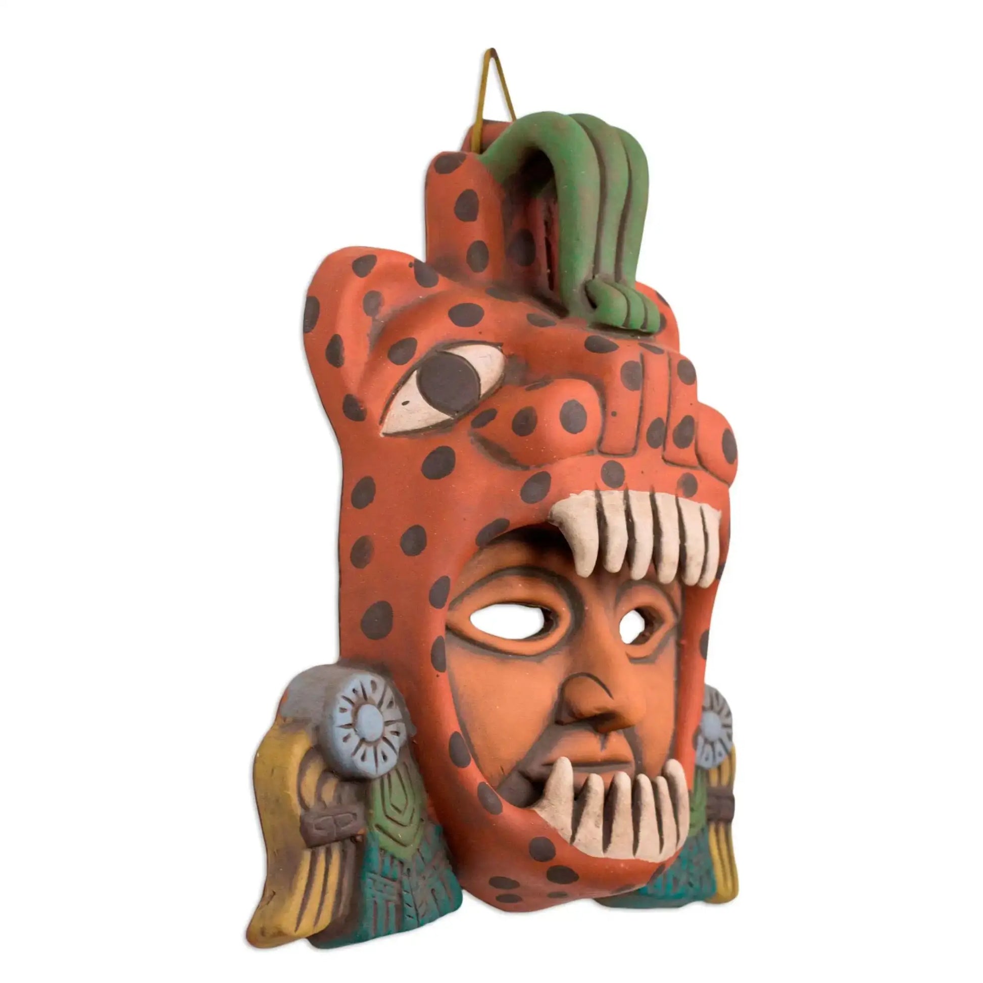 Jaguar Warrior - Aztec Mask - Art