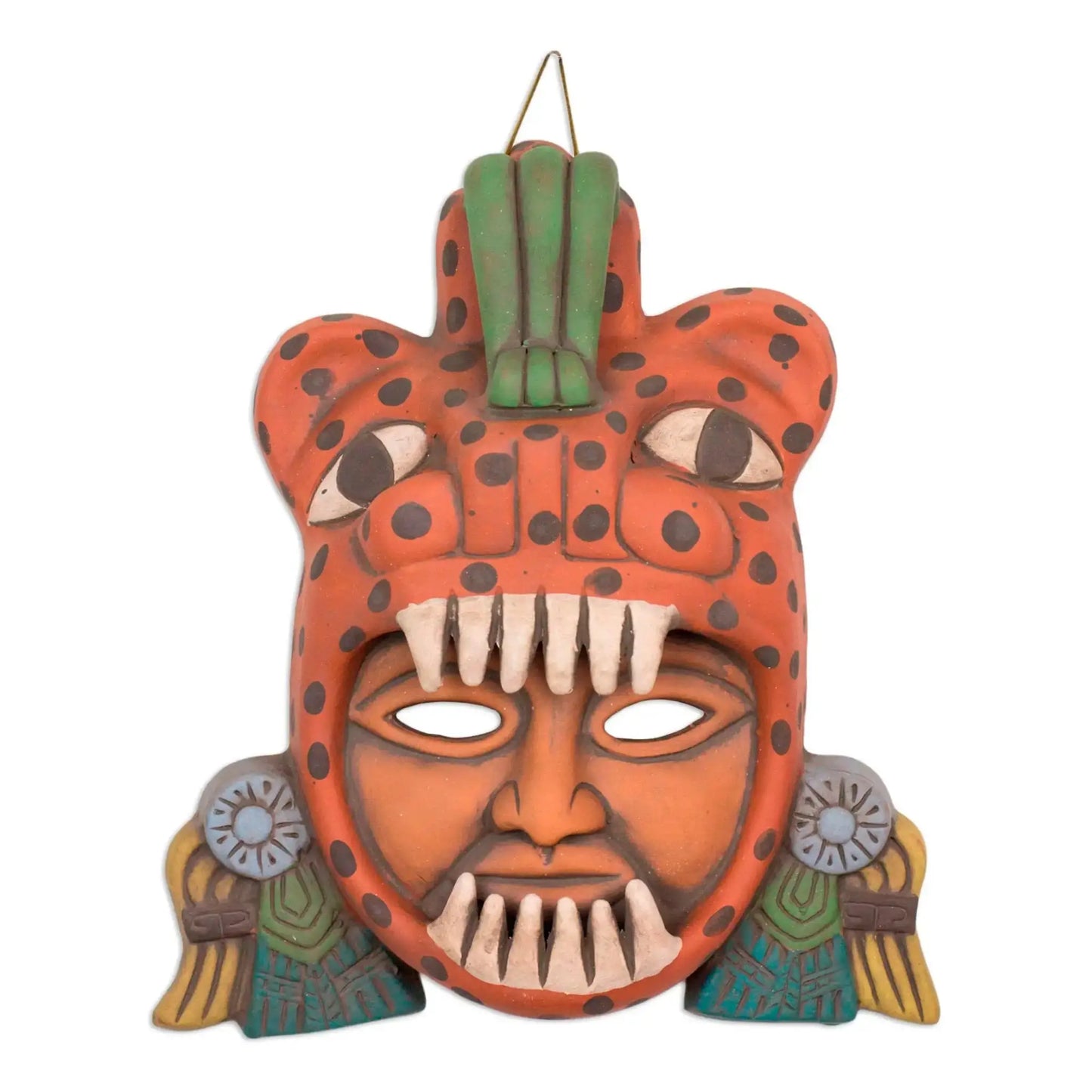 Jaguar Warrior - Aztec Mask - Art