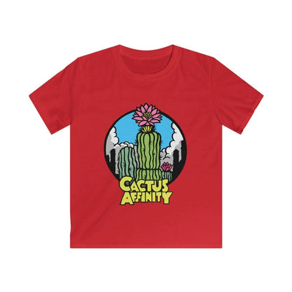 Kids Tee - Logo - XS / Red - clothes