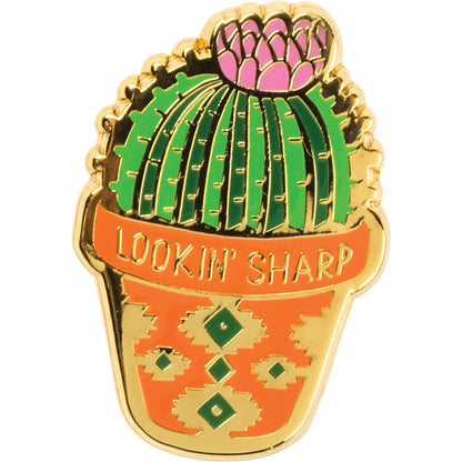 Lookin’ Sharp enamel pin - Pins