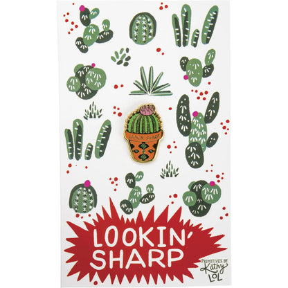 Lookin’ Sharp enamel pin - Pins