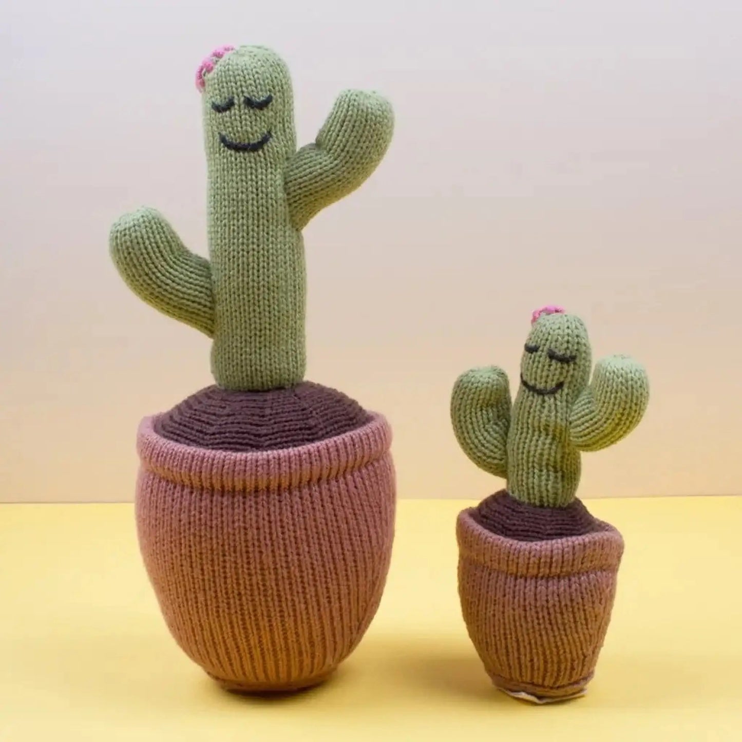 Medium Stuffed Cactus - Art