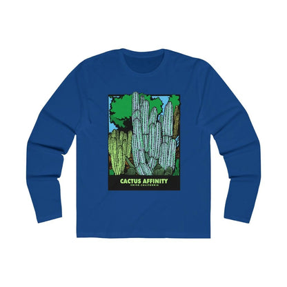 Men’s Long Sleeve Crew Tee - Chico - Solid Royal / S -