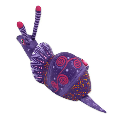 Oaxaca Snail - Handcrafted Mexican Folk Art Alebrije