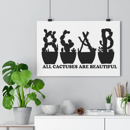 Art Print - All Cactuses Are Beautiful - acab