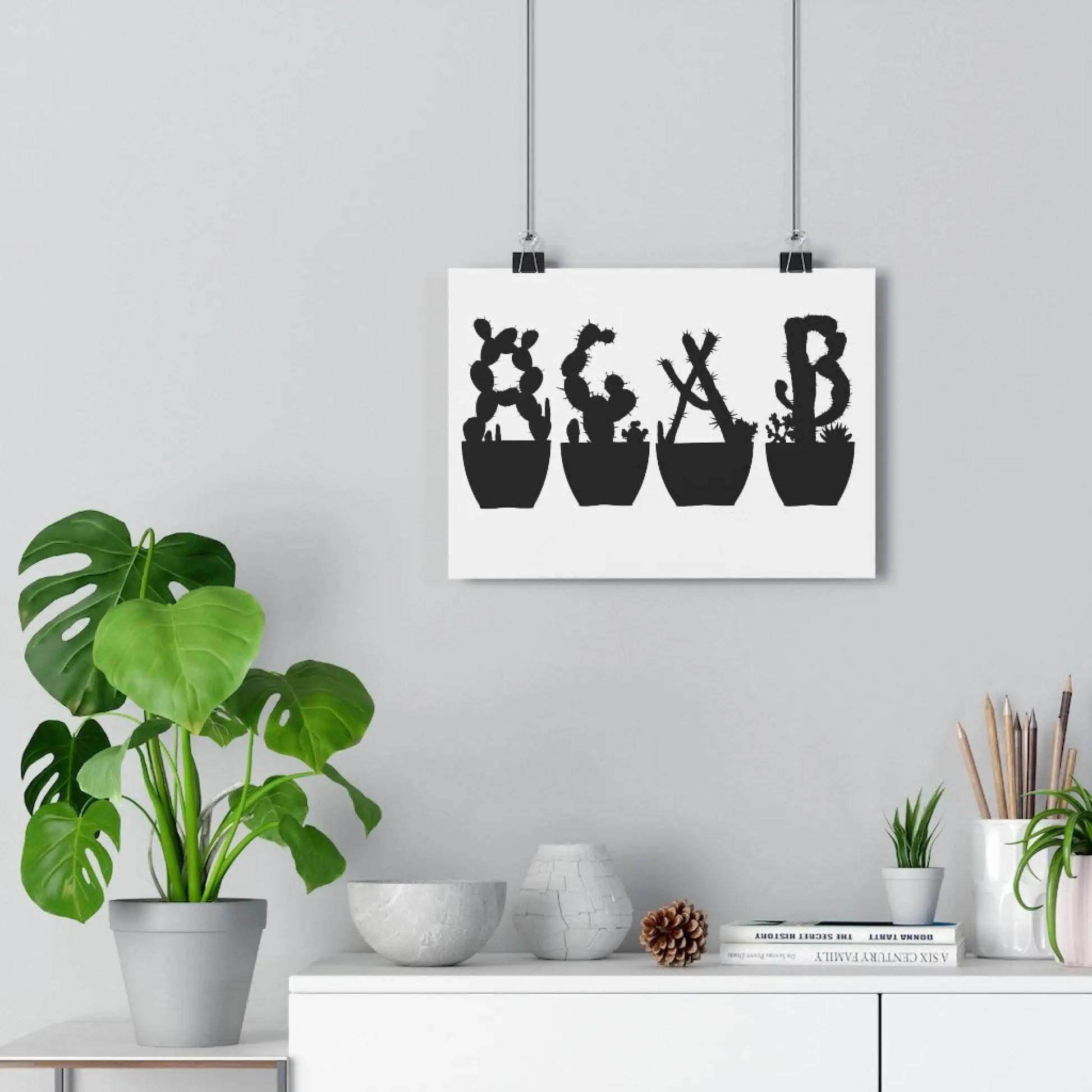 Art Print - Just Beautiful Cactuses - 11 × 8 / Matte - acab