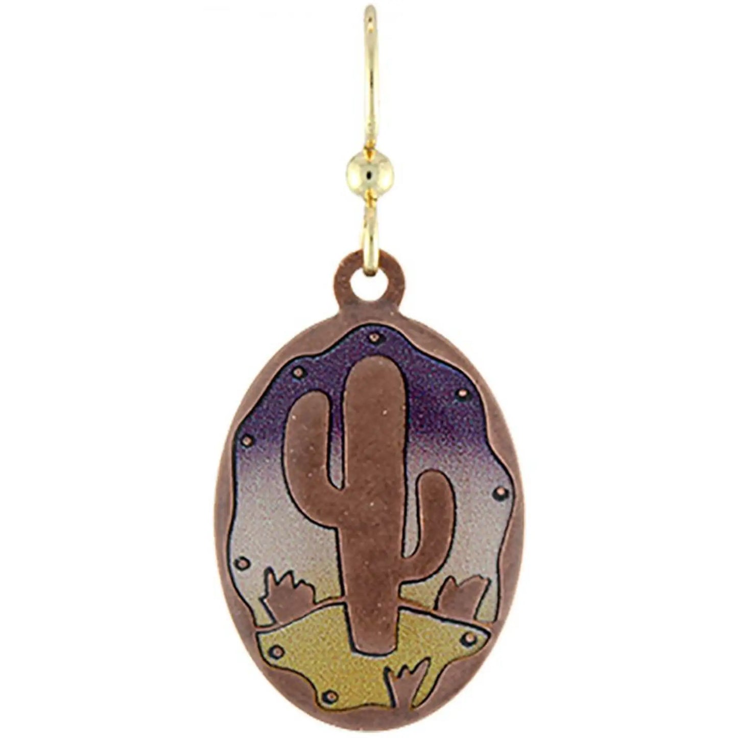 Saguaro Spice Earrings - copper - Jewelry