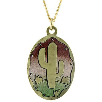 Saguaro Spice Necklace - brass - Jewelry