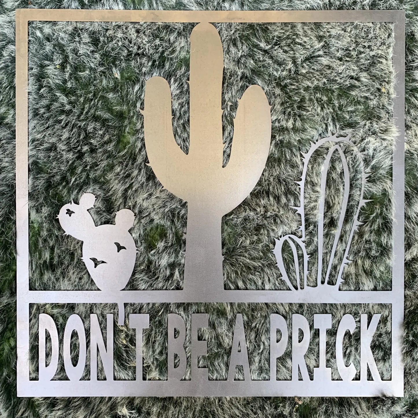 Sharp Metal Signs - Don’t be a Prick - Poster